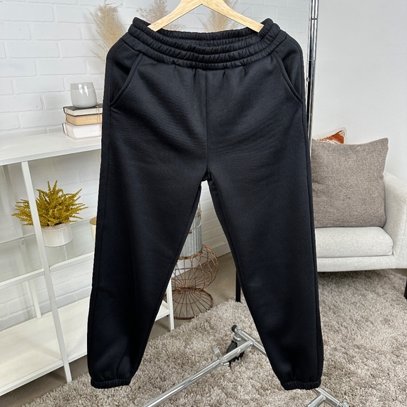 Cropped Pullover Sweat pants SETN | Black - Picture 5 of 5